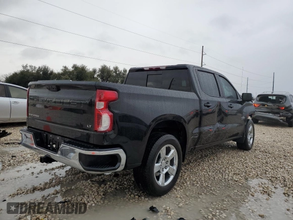 2024 Chevrolet Silverado 1500 LT with VIN 3GCPACED7RG223377, listed as a Copart auction lot 43159535 with 6,296 mi miles and Salvage Title. Bid and sale history available at DreamBid. Image 3.