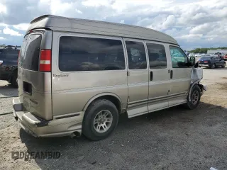 2003 Chevrolet Express Cargo YF7 Upfitter z VIN 1GBFG15T631188217, wystawiony jako Copart lot #56714475 z przebiegiem Nie podano mil oraz Szkody całkowita. Historia ofert i sprzedaży dostępna na DreamBid. Obrazek 3.