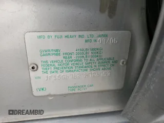 2007 Subaru Forester X L.L. Bean z VIN JF1SG67627H726753, wystawiony jako Copart lot #54957595 z przebiegiem 199 626 mil mil oraz Szkoda całkowita • Salvage title. Historia ofert i sprzedaży dostępna na DreamBid. Obrazek 12.