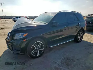 2018 Mercedes-Benz GLE 350 with VIN 4JGDA5JB5JB048395, listed as a Copart auction lot 57509215 with Not provided miles and Salvage title. Bid and sale history available at DreamBid. Image 1.