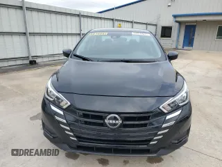 2024 Nissan Versa S with VIN 3N1CN8DVXRL877357, listed as a Copart auction lot 55453295 with 38,725 mi miles and Clean Title. Bid and sale history available at DreamBid. Image 5.