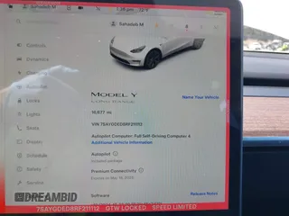 2024 Tesla Model Y с VIN 7SAYGDED8RF211112, выставлен на аукционе IAAI как лот 42176000 с пробегом 16 677 миль миль и . История ставок и продаж доступна на DreamBid. Изображение 18.