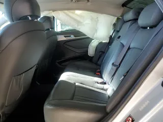 2018 Genesis G80 3.8L with VIN KMHGN4JE4JU215890, listed as a Copart auction lot 50455605 with 57,043 mi miles and Salvage Title. Bid and sale history available at carsss.com. Image 10.