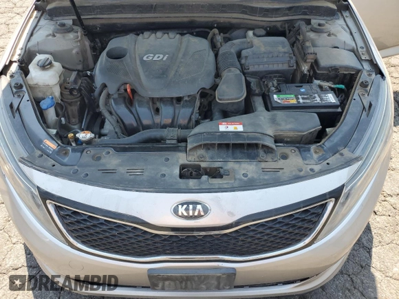 2014 Kia Optima LX with VIN KNAGM4A70E5470266, listed as a Copart auction lot 65084275 with 144,497 mi miles and Clean title. Bid and sale history available at DreamBid. Image 11.