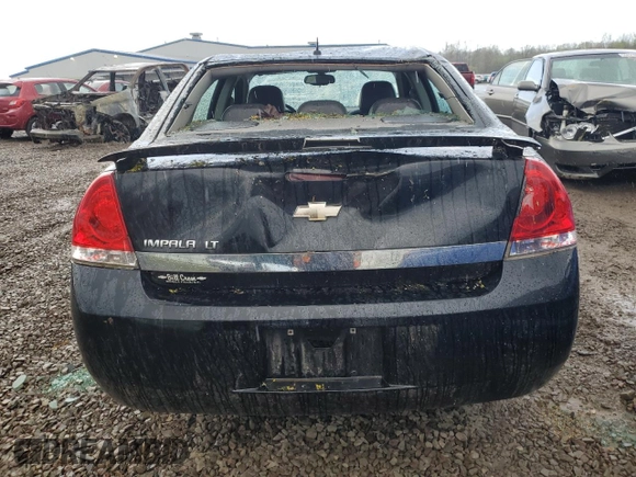 2008 Chevrolet Impala LT with VIN 2G1WT58N281293648, listed as a Copart auction lot 55406975 with 188,080 mi miles and Salvage Title. Bid and sale history available at DreamBid. Image 6.