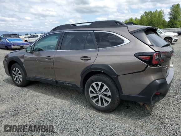 2024 Subaru Outback Premium with VIN 4S4BTAFC9R3103514, listed as a Copart auction lot 58248755 with 22,538 mi miles and Salvage title. Bid and sale history available at DreamBid. Image 2.