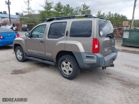 2005 Nissan Xterra S with VIN 5N1AN08W95C614139, listed as a IAAI auction lot 41866564 with 161,643 mi miles. Bid and sale history available at carsss.com. Image 3.