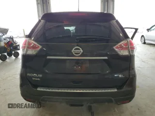 2015 Nissan Rogue SV with VIN 5N1AT2MT1FC774630, listed as a Copart auction lot 51665575 with 0 mi miles and Salvage Title. Bid and sale history available at carsss.com. Image 6.