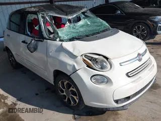 2014 FIAT 500L Easy with VIN ZFBCFABH0EZ027905, listed as a IAAI auction lot 41418081 with 31,000 mi miles and . Bid and sale history available at DreamBid. Image 1.
