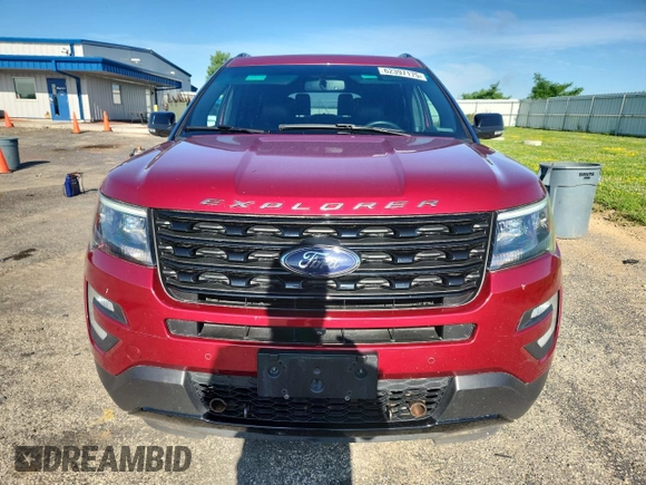 2017 Ford Explorer Sport z VIN 1FM5K8GT7HGA56370, wystawiony jako Copart lot #62397175 z przebiegiem 113 079 mil mil oraz Czysty tytuł • Clean title. Historia ofert i sprzedaży dostępna na DreamBid. Obrazek 5.