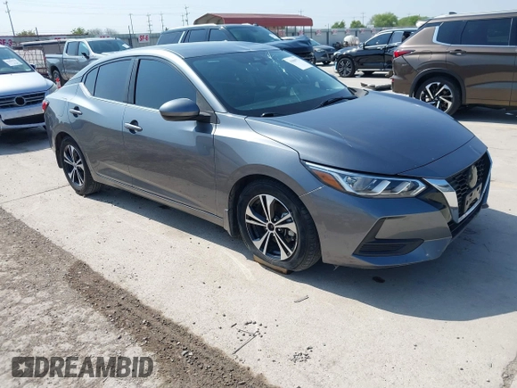 2022 Nissan Sentra SV with VIN 3N1AB8CV5NY210243, listed as a IAAI auction lot 41808972 with 63,612 mi miles and . Bid and sale history available at DreamBid. Image 1.
