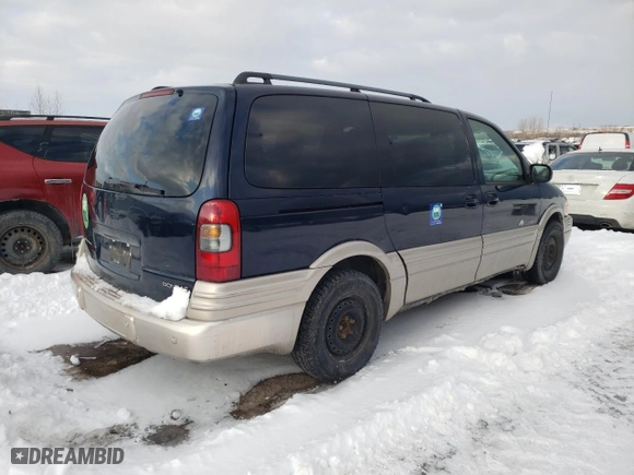 2004 Pontiac Montana w/1SJ Pkg with VIN 1GMDX13E04D184831, listed as a Copart auction lot 43833135 with 156,320 mi miles and Clean Title. Bid and sale history available at carsss.com. Image 3.
