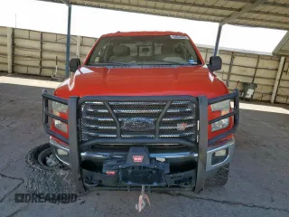2015 Ford F-150 XLT with VIN 1FTEW1EF8FKD08747, listed as a Copart auction lot 62833355 with 141,290 mi miles and Salvage title. Bid and sale history available at DreamBid. Image 5.