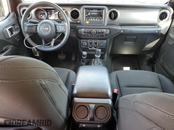 2019 Jeep Wrangler Unlimited Sport S с VIN 1C4HJXDGXKW610844, выставлен на аукционе Copart как лот 57952945 с пробегом 62 171 миль миль и Списание • Salvage title. История ставок и продаж доступна на DreamBid. Изображение 8.