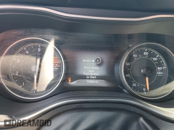2019 Jeep Cherokee Limited with VIN 1C4PJLDB2KD340920, listed as a Copart auction lot 53554965 with 70,384 mi miles and Non Repairable. Bid and sale history available at DreamBid. Image 9.