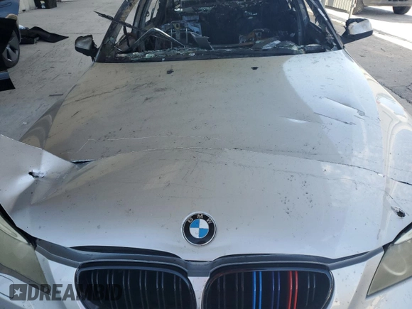 2010 BMW 5 Series 528i with VIN WBANU5C52AC366067, listed as a Copart auction lot 41628285 with Not Provided miles and Non Repairable. Bid and sale history available at carsss.com. Image 11.