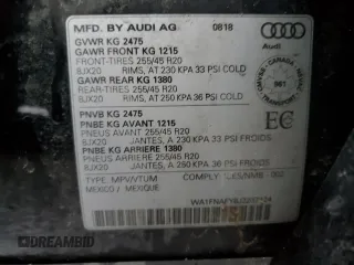 2018 Audi Q5 Tech Prestige z VIN WA1FNAFY8J2237124, wystawiony jako Copart lot #36622593 z przebiegiem 125 916 mil mil oraz Nie do naprawy • Non repairable. Historia ofert i sprzedaży dostępna na DreamBid. Obrazek 14.