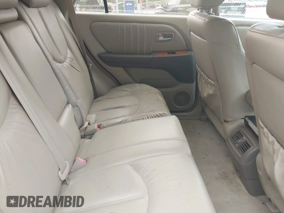 2002 Lexus RX 300 with VIN JTJHF10UX20283551, listed as a IAAI auction lot 42670060 with 259,898 mi miles and . Bid and sale history available at DreamBid. Image 8.