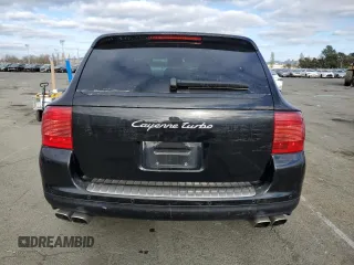 2005 Porsche Cayenne Turbo with VIN WP1AC29P15LA91534, listed as a Copart auction lot 43476105 with 131,561 mi miles and Salvage Title. Bid and sale history available at carsss.com. Image 6.