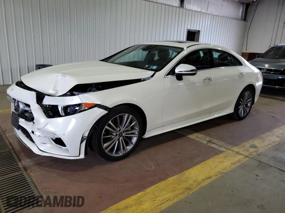 2020 Mercedes-Benz CLS with VIN W1K2J5KB0LA072709, listed as a Copart auction lot 62291234 with 16,194 mi miles and Salvage Title. Bid and sale history available at carsss.com. Image 1.