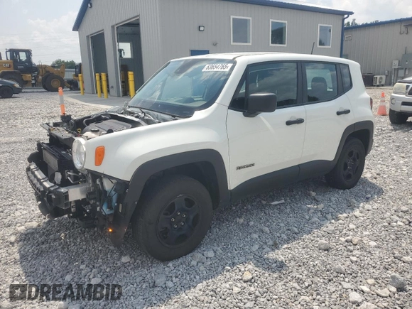 2021 Jeep Renegade Freedom with VIN ZACNJDAB9MPM33288, listed as a Copart auction lot 63654765 with 29,052 mi miles and Salvage title. Bid and sale history available at DreamBid. Image 1.