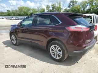 2019 Ford Edge SEL with VIN 2FMPK4J9XKBB95468, listed as a Copart auction lot 62080795 with 79,072 mi miles and Salvage title. Bid and sale history available at DreamBid. Image 2.