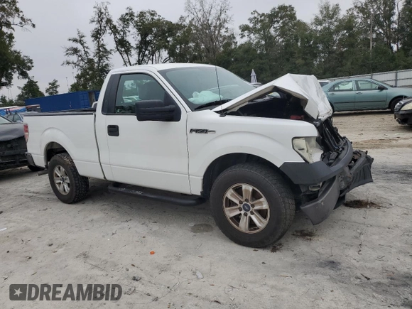 2012 Ford F-150 XL with VIN 1FTMF1CM0CFA92930, listed as a Copart auction lot 85698334 with 180,181 mi miles and Salvage Title. Bid and sale history available at carsss.com. Image 4.