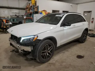 2019 Mercedes-Benz GLC with VIN WDC0G4KBXKV181075, listed as a Copart auction lot 51148775 with 93,854 mi miles and Clean Title. Bid and sale history available at carsss.com. Image 1.