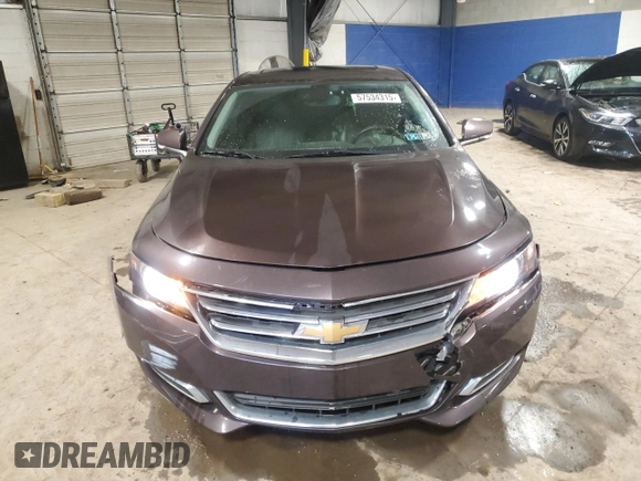 2015 Chevrolet Impala LT с VIN 2G1125S37F9148561, выставлен на аукционе Copart как лот 57534315 с пробегом 93 500 миль миль и Списание • Salvage title. История ставок и продаж доступна на DreamBid. Изображение 5.
