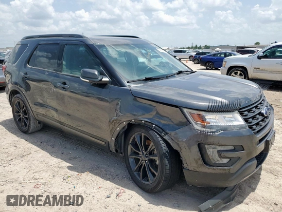 2017 Ford Explorer XLT z VIN 1FM5K7D88HGD41816, wystawiony jako Copart lot #64576955 z przebiegiem 124 524 mil mil oraz Szkoda całkowita • Salvage title. Historia ofert i sprzedaży dostępna na DreamBid. Obrazek 4.