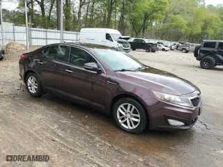 2013 Kia Optima LX with VIN 5XXGM4A76DG208801, listed as a Copart auction lot 51605935 with 188,226 mi miles and Salvage Title. Bid and sale history available at carsss.com. Image 4.