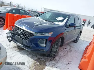 2020 Hyundai Santa Fe Limited with VIN 5NMS5CAD6LH197791, listed as a IAAI auction lot 41592295 with 69,118 mi miles. Bid and sale history available at carsss.com. Image 17.