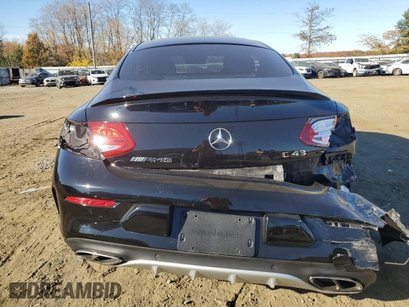 2018 Mercedes-Benz C 43 AMG with VIN WDDWJ6EB6JF627388, listed as a Copart auction lot 77531744 with 72,643 mi miles and Salvage Title. Bid and sale history available at DreamBid. Image 6.