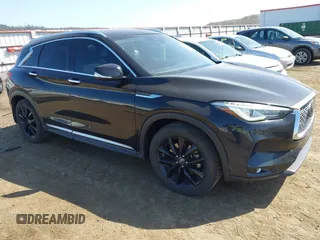 2019 Infiniti QX50 Luxe with VIN 3PCAJ5M34KF126367, listed as a IAAI auction lot 42140786 with 66,038 mi miles and . Bid and sale history available at DreamBid. Image 1.