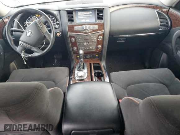 2020 Nissan Armada SL with VIN JN8AY2NC7L9615368, listed as a Copart auction lot 85460514 with 158,114 mi miles and Salvage Title. Bid and sale history available at carsss.com. Image 8.
