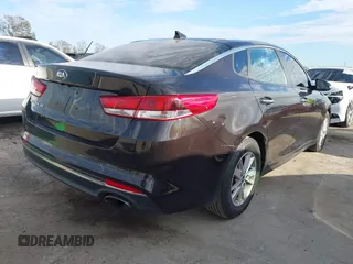 2018 Kia Optima LX with VIN KNAGT4L35J5238723, listed as a IAAI auction lot 41702109 with 66,620 mi miles. Bid and sale history available at carsss.com. Image 4.