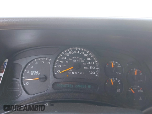 2006 Chevrolet Suburban LS 1WT with VIN 1GNEC16Z76J135382, listed as a IAAI auction lot 42142333 with 224,806 mi miles and . Bid and sale history available at DreamBid. Image 7.