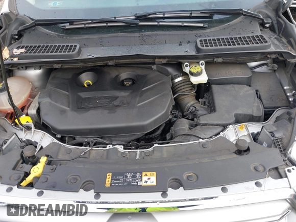 2017 Ford Escape Titanium with VIN 1FMCU9J97HUE98023, listed as a IAAI auction lot 41745843 with 24,857 mi miles. Bid and sale history available at carsss.com. Image 10.