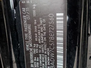 2011 BMW 3 Series 328i с VIN WBADW7C57BE727560, выставлен на аукционе Copart как лот 77764164 с пробегом 77 713 миль миль и Списание • Salvage title. История ставок и продаж доступна на DreamBid. Изображение 14.