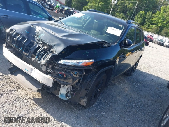 2018 Jeep Cherokee Latitude with VIN 1C4PJLCB0JD542574, listed as a IAAI auction lot 42506963 with 82,474 mi miles and . Bid and sale history available at DreamBid. Image 17.