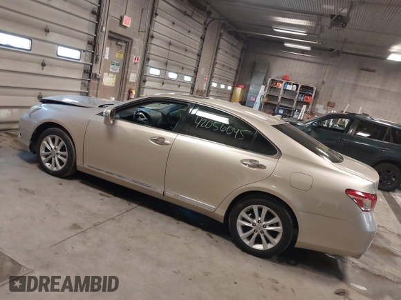 2010 Lexus ES with VIN JTHBK1EG7A2387679, listed as a IAAI auction lot 42056045 with 161,539 mi miles. Bid and sale history available at carsss.com. Image 3.