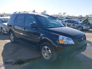 2003 Honda Pilot EX z VIN 2HKYF18713H612854, wystawiony jako IAAI lot #41344126 z przebiegiem 152 331 mil mil oraz . Historia ofert i sprzedaży dostępna na DreamBid. Obrazek 1.