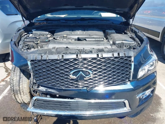 2017 Infiniti QX80 with VIN JN8AZ2NC9H9431960, listed as a IAAI auction lot 41725582 with 1 mi miles. Bid and sale history available at carsss.com. Image 10.