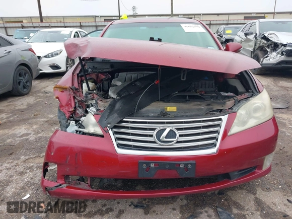 2010 Lexus ES with VIN JTHBK1EGXA2382573, listed as a IAAI auction lot 41652394 with 244,401 mi miles and . Bid and sale history available at carsss.com. Image 12.