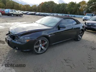 2005 BMW 6 Series 645Ci with VIN WBAEK73485B326662, listed as a Copart auction lot 75297684 with 161,886 mi miles and Clean Title. Bid and sale history available at carsss.com. Image 1.
