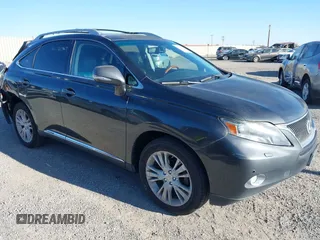 2011 Lexus RX 450h with VIN JTJBC1BA8B2044294, listed as a IAAI auction lot 42314187 with 172,085 mi miles and . Bid and sale history available at DreamBid. Image 1.