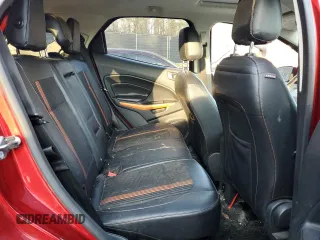 2018 Ford EcoSport SES with VIN MAJ6P1CL8JC174244, listed as a Copart auction lot 80686094 with 106,376 mi miles and Salvage Title. Bid and sale history available at DreamBid. Image 11.