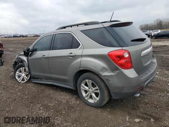 2012 Chevrolet Equinox 2LT with VIN 2GNFLNE51C6318845, listed as a Copart auction lot 51988355 with 156,861 mi miles and Salvage Title. Bid and sale history available at DreamBid. Image 2.