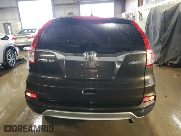 2015 Honda CR-V EX with VIN 5J6RM4H50FL100619, listed as a Copart auction lot 50627795 with Not Provided miles and Non Repairable. Bid and sale history available at DreamBid. Image 6.