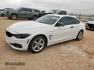 2014 BMW 4 Series 428i with VIN WBA3N3C57EK230747, listed as a Copart auction lot 58927555 with 200,068 mi miles and Salvage title. Bid and sale history available at DreamBid. Image 1.